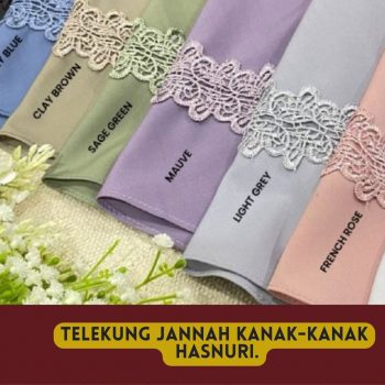 Telekung Jannah Kanak-Kanak Hasnuri.