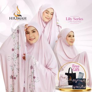 Telekung Hiqmah Plus Size Lily Series